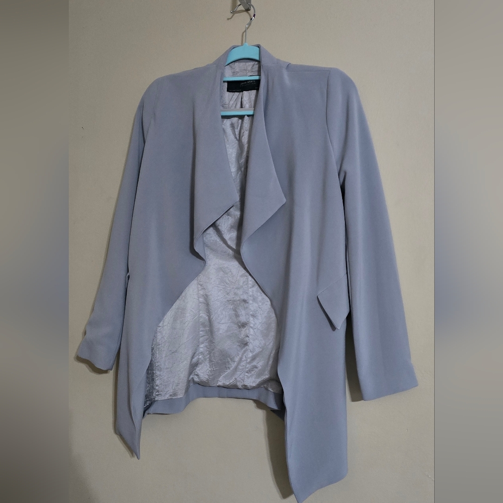 Zara Basics Elegant Women's Gray Jacket